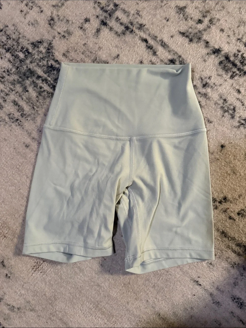 lululemon athletica Pale Mint High-Rise Bike Shorts